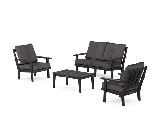 Oxford 4-Piece Deep Seating Set with Loveseat