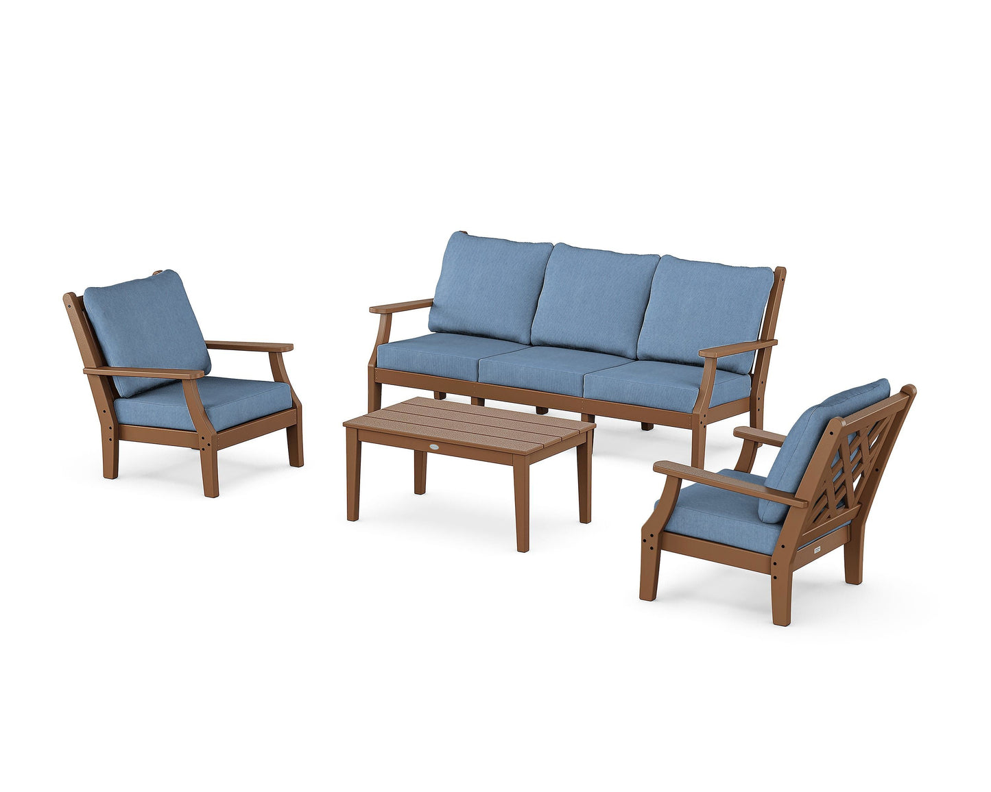 Wovendale 4-Piece Deep Seating Set with Sofa