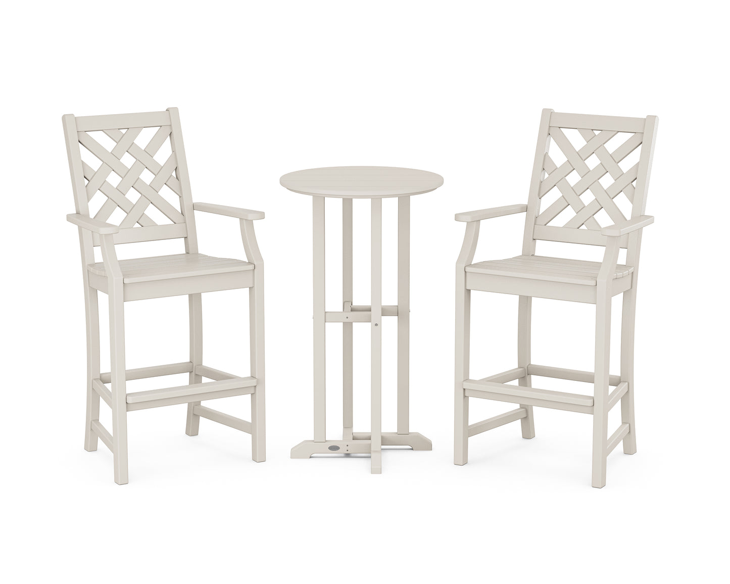 Wovendale 3-Piece Farmhouse Bar Set