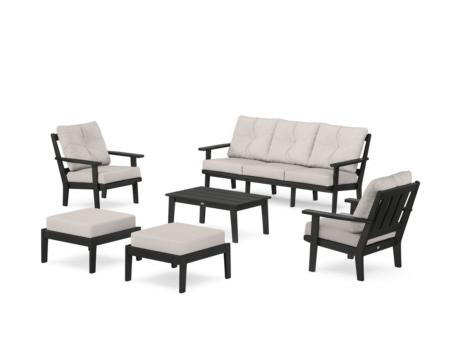 Oxford 6-Piece Lounge Sofa Set