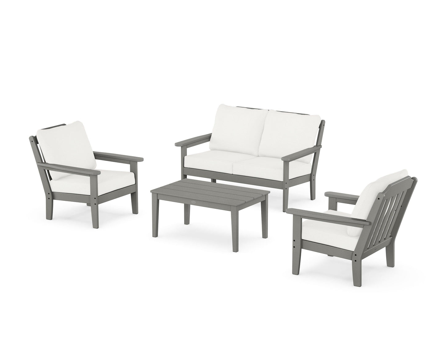 Cottage 4-Piece Deep Seating Set with Loveseat