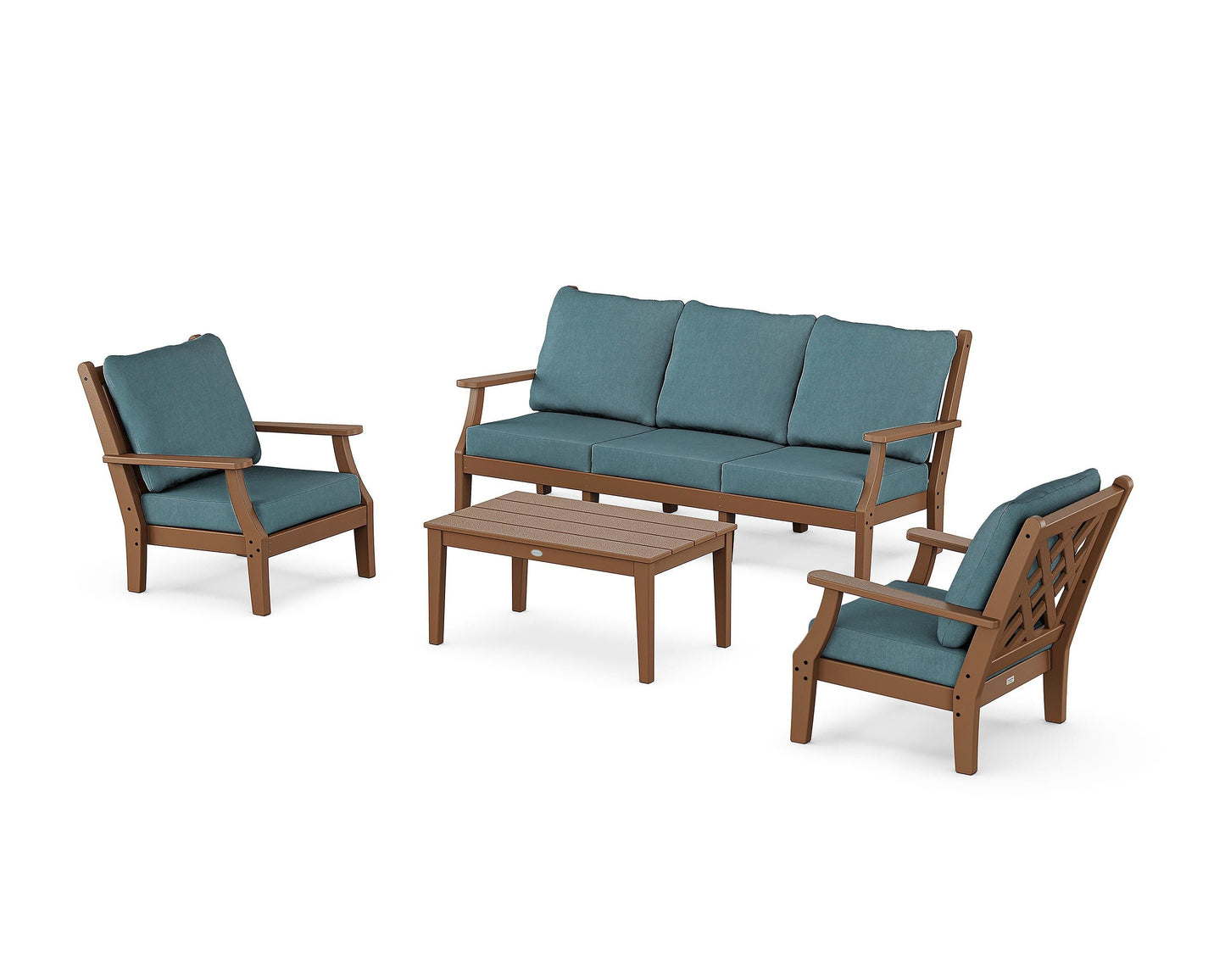 Wovendale 4-Piece Deep Seating Set with Sofa