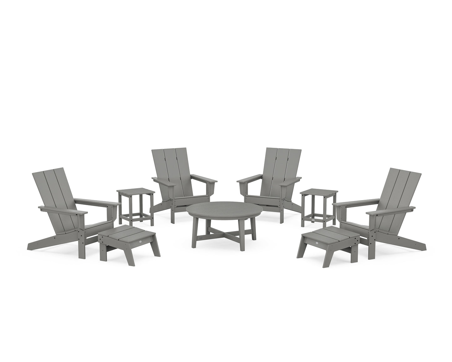 Modern Studio Adirondack 9-Piece Conversation Set
