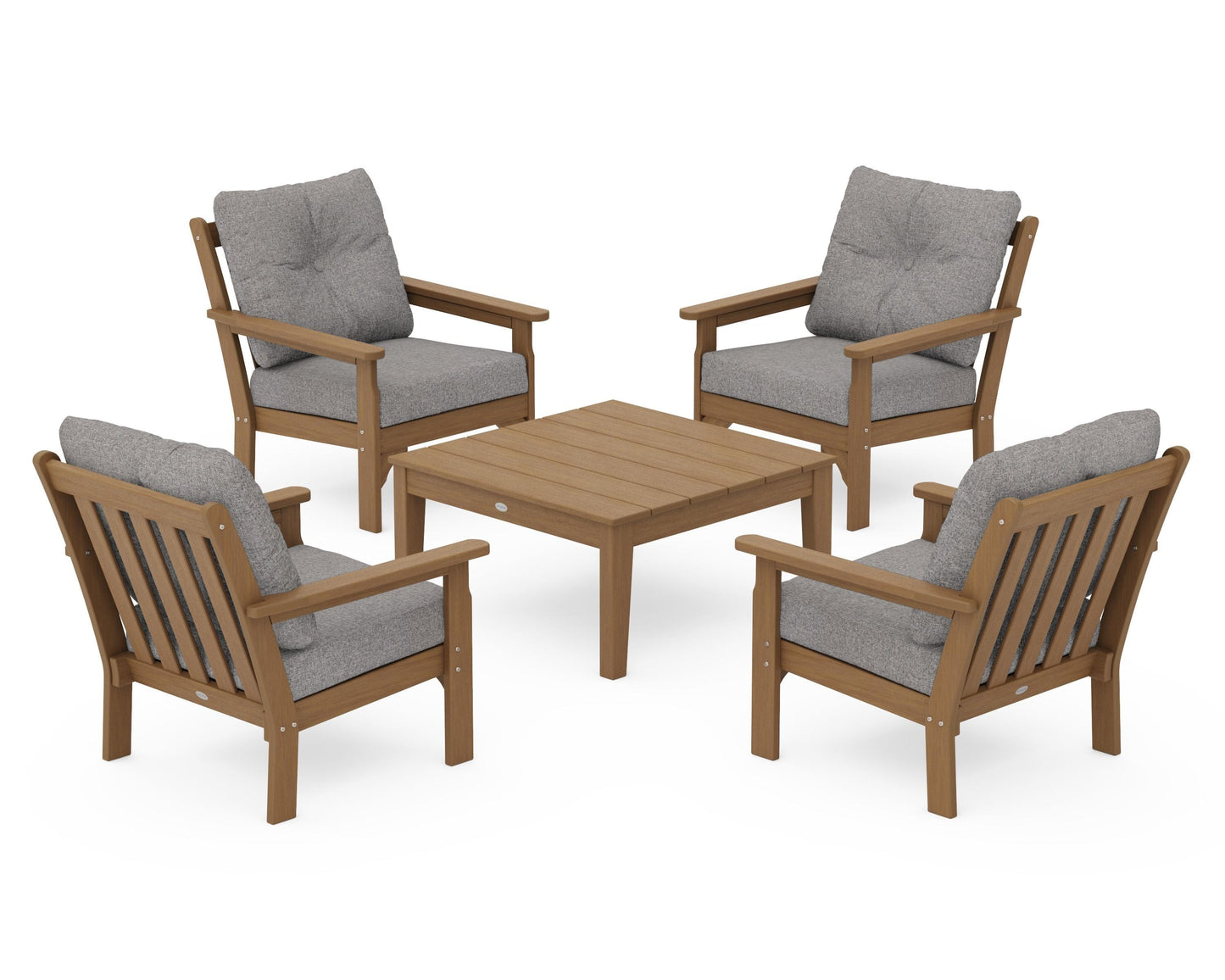 Vineyard 5-Piece Deep Seating Conversation Set