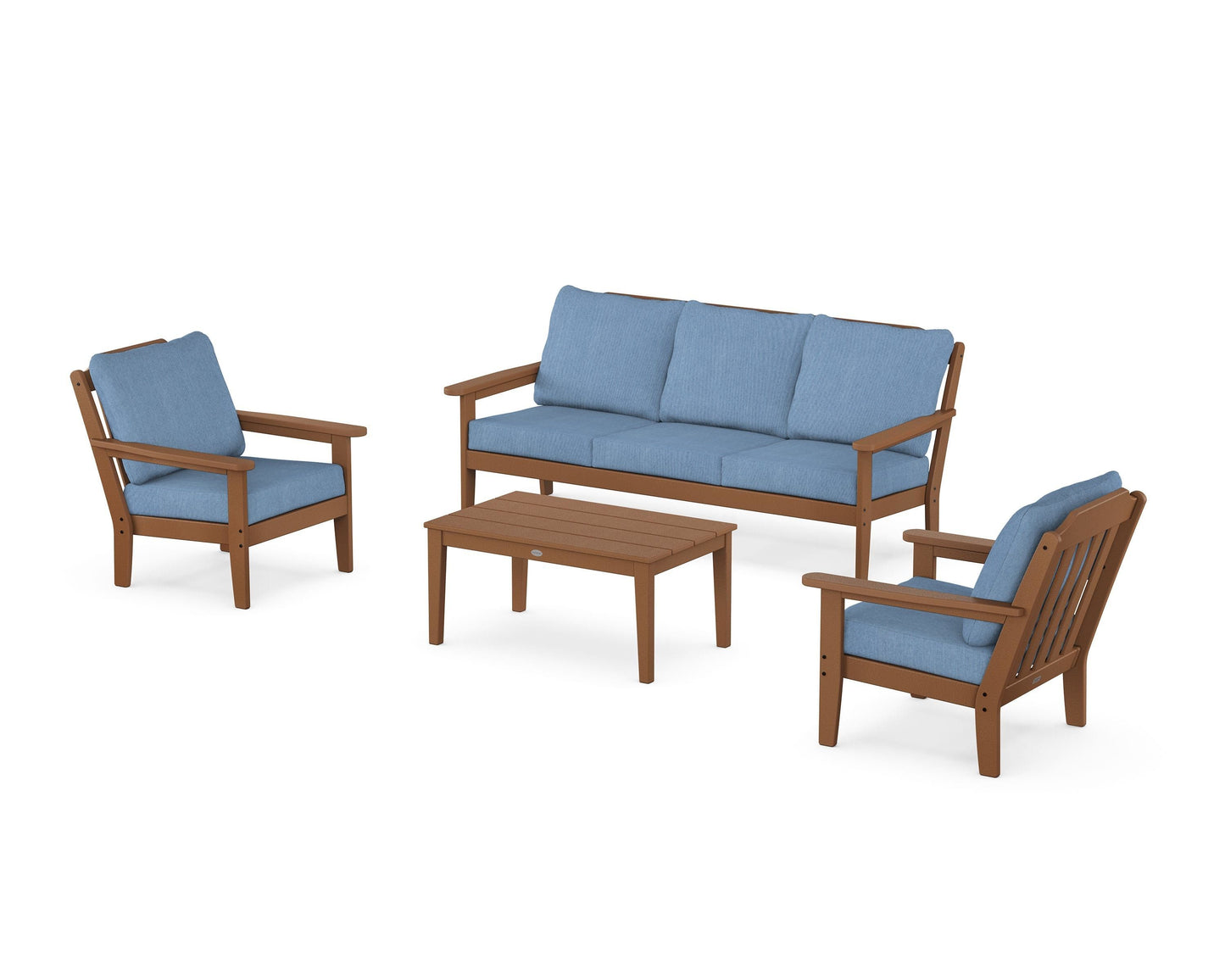 Cottage 4-Piece Deep Seating Set with Sofa