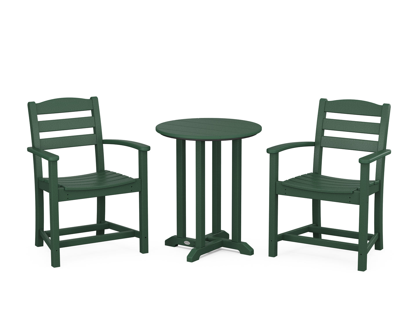 La Casa Caf‚ 3-Piece Round Bistro Dining Set