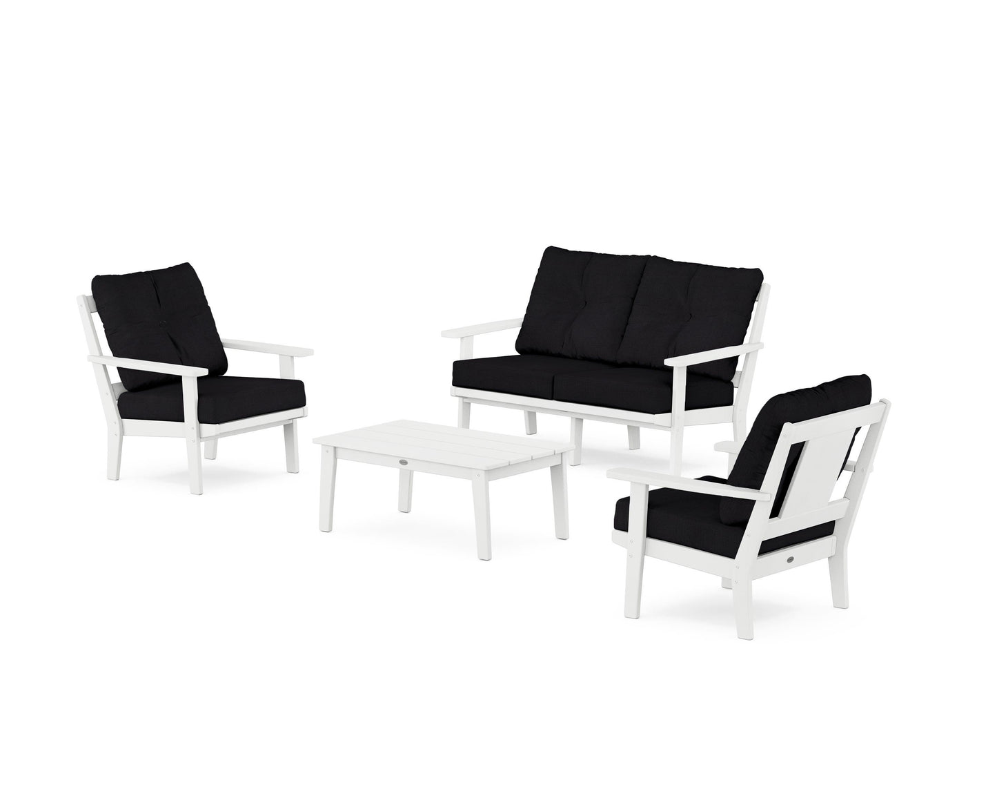 Prairie 4-Piece Deep Seating Set with Loveseat
