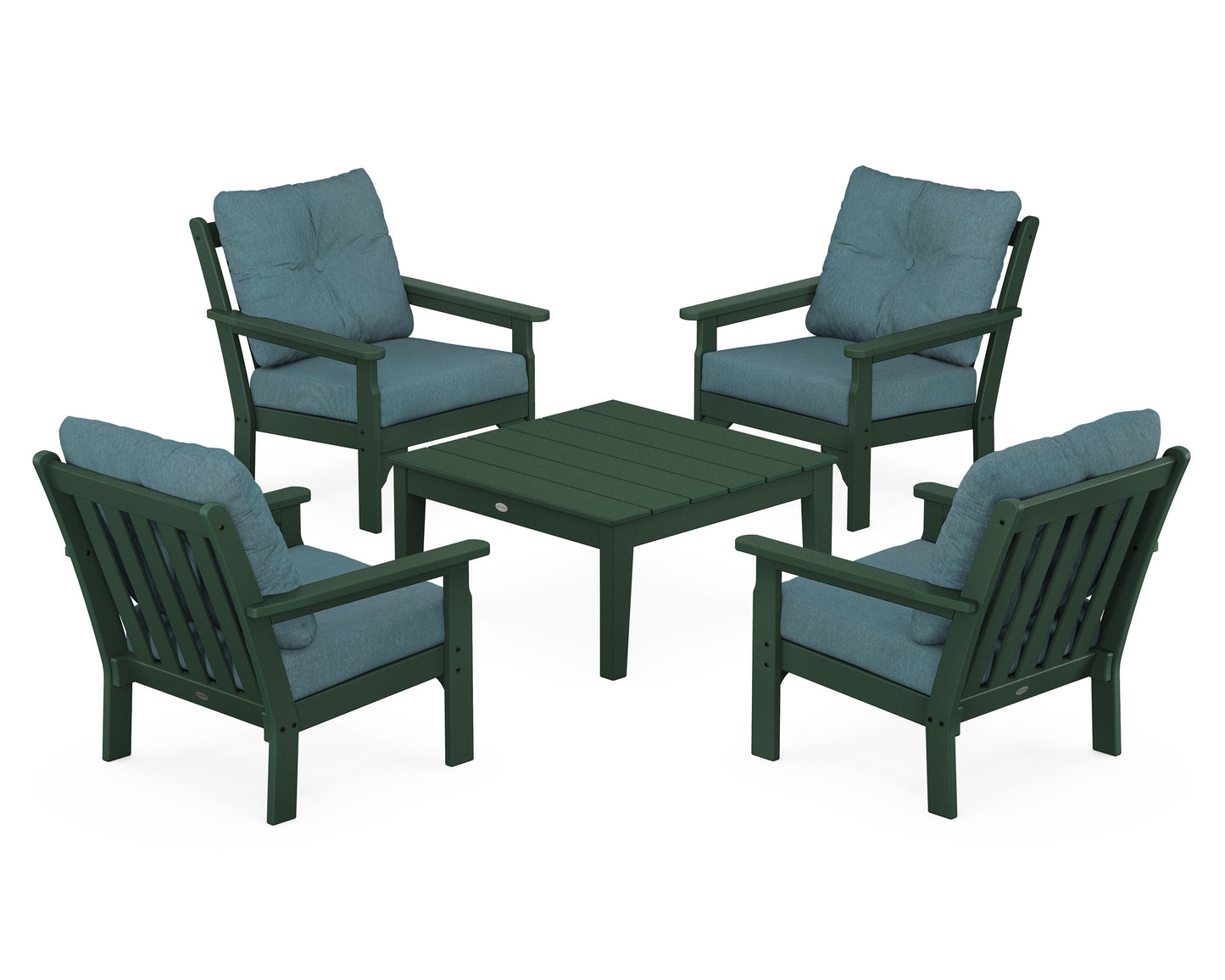 Vineyard 5-Piece Deep Seating Conversation Set