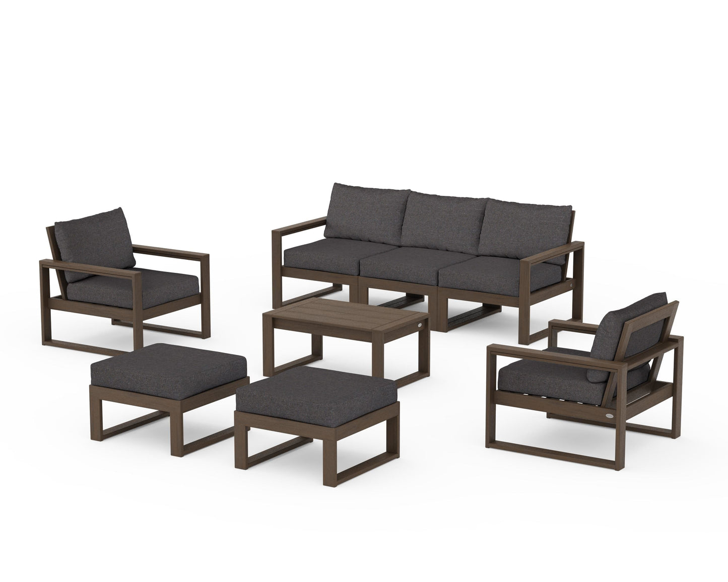 EDGE Sectional 8-Piece Lounge Sofa Set