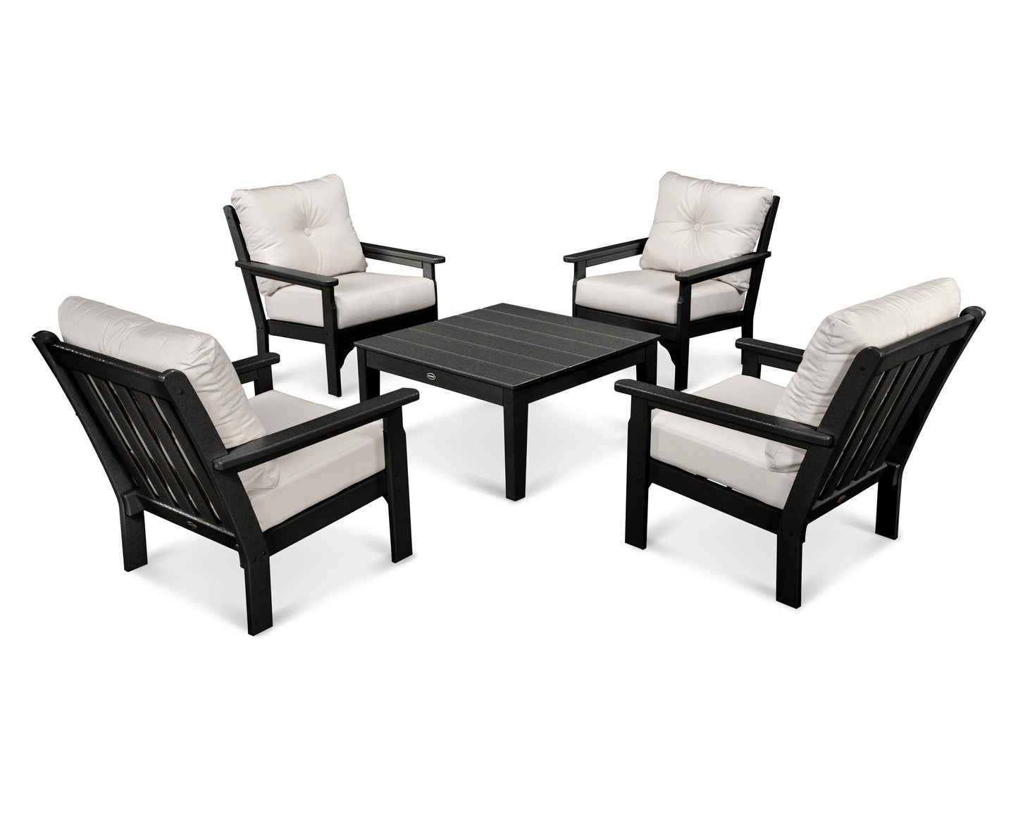 Vineyard 5-Piece Deep Seating Conversation Set