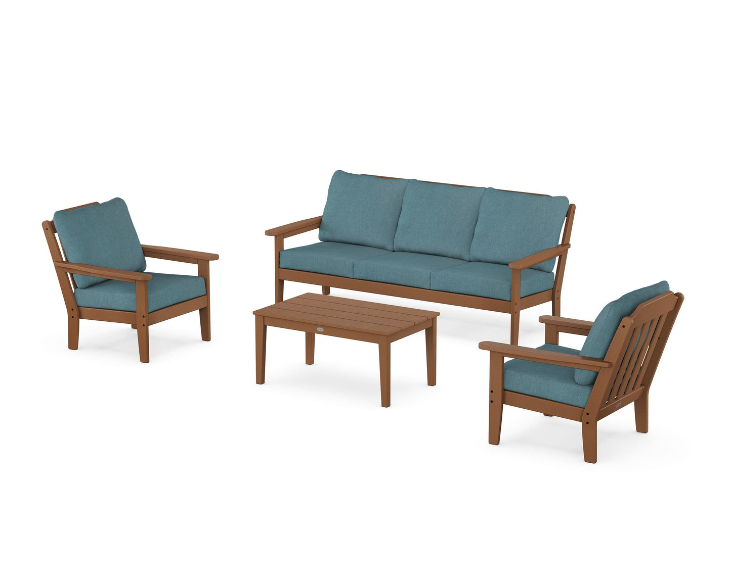 Cottage 4-Piece Deep Seating Set with Sofa