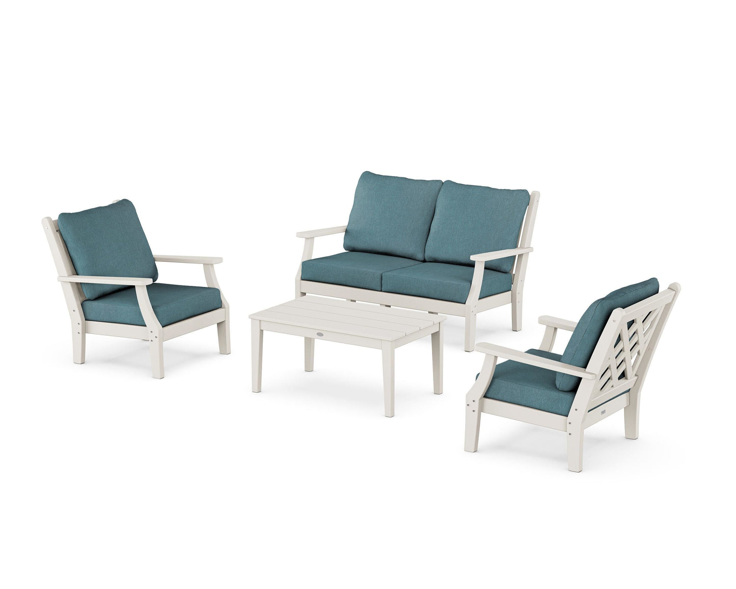 Wovendale 4-Piece Deep Seating Set with Loveseat