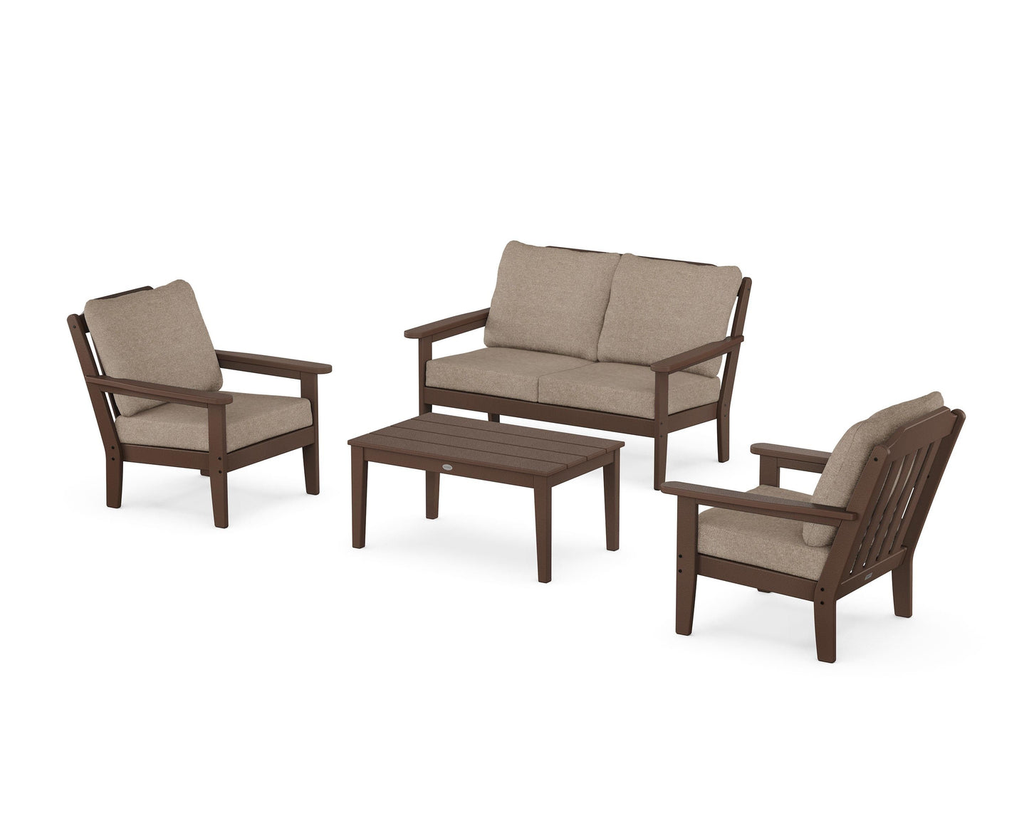 Cottage 4-Piece Deep Seating Set with Loveseat