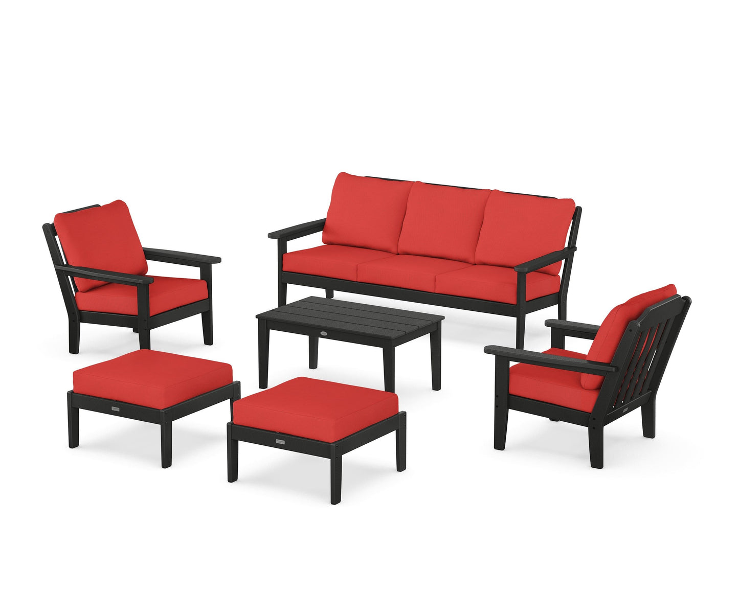 Cottage 6-Piece Lounge Sofa Set