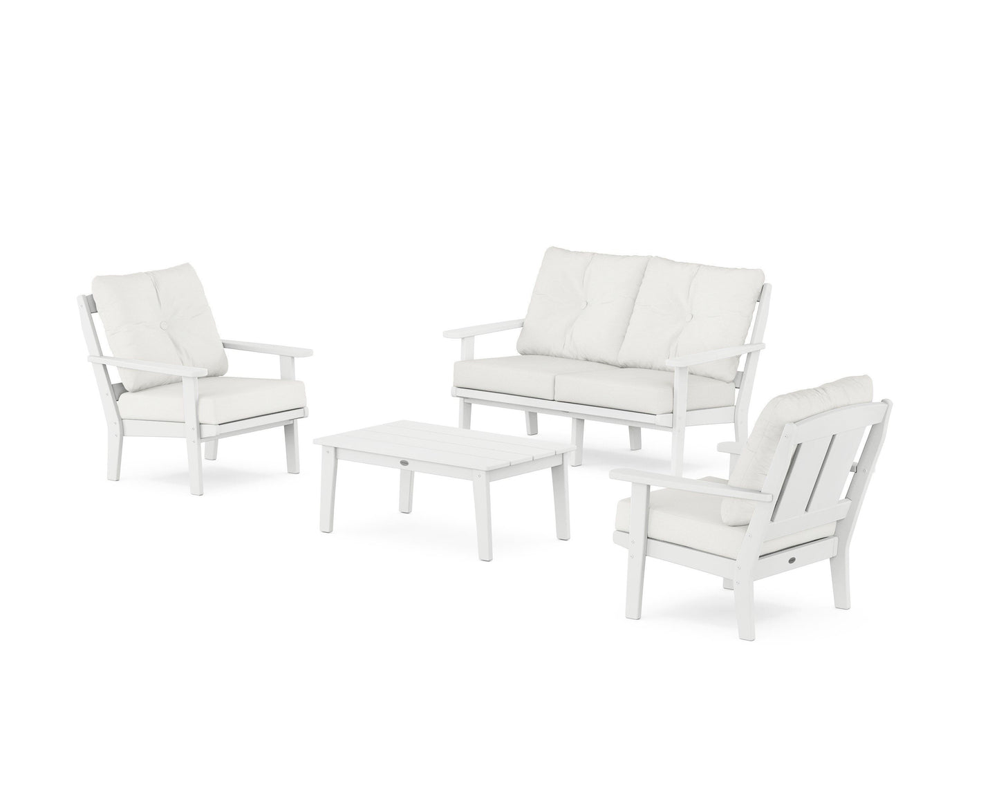 Mission 4-Piece Deep Seating Set with Loveseat