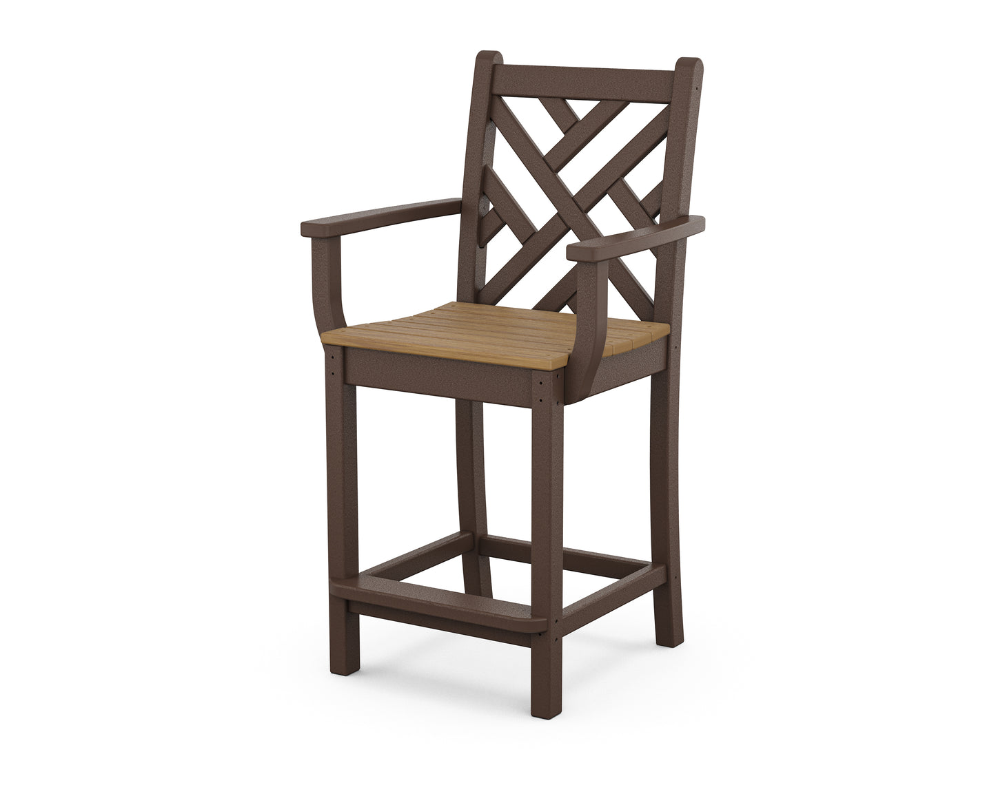 Chippendale Counter Arm Chair