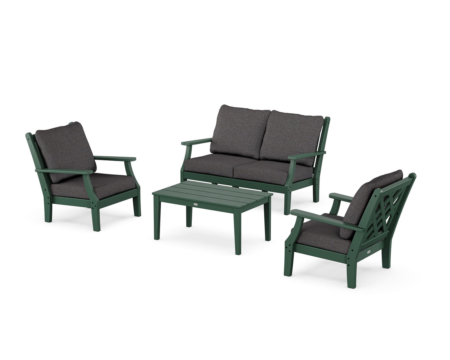 Wovendale 4-Piece Deep Seating Set with Loveseat