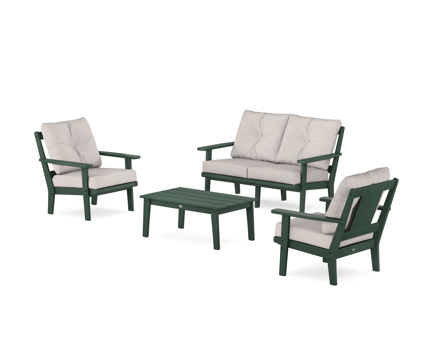 Prairie 4-Piece Deep Seating Set with Loveseat