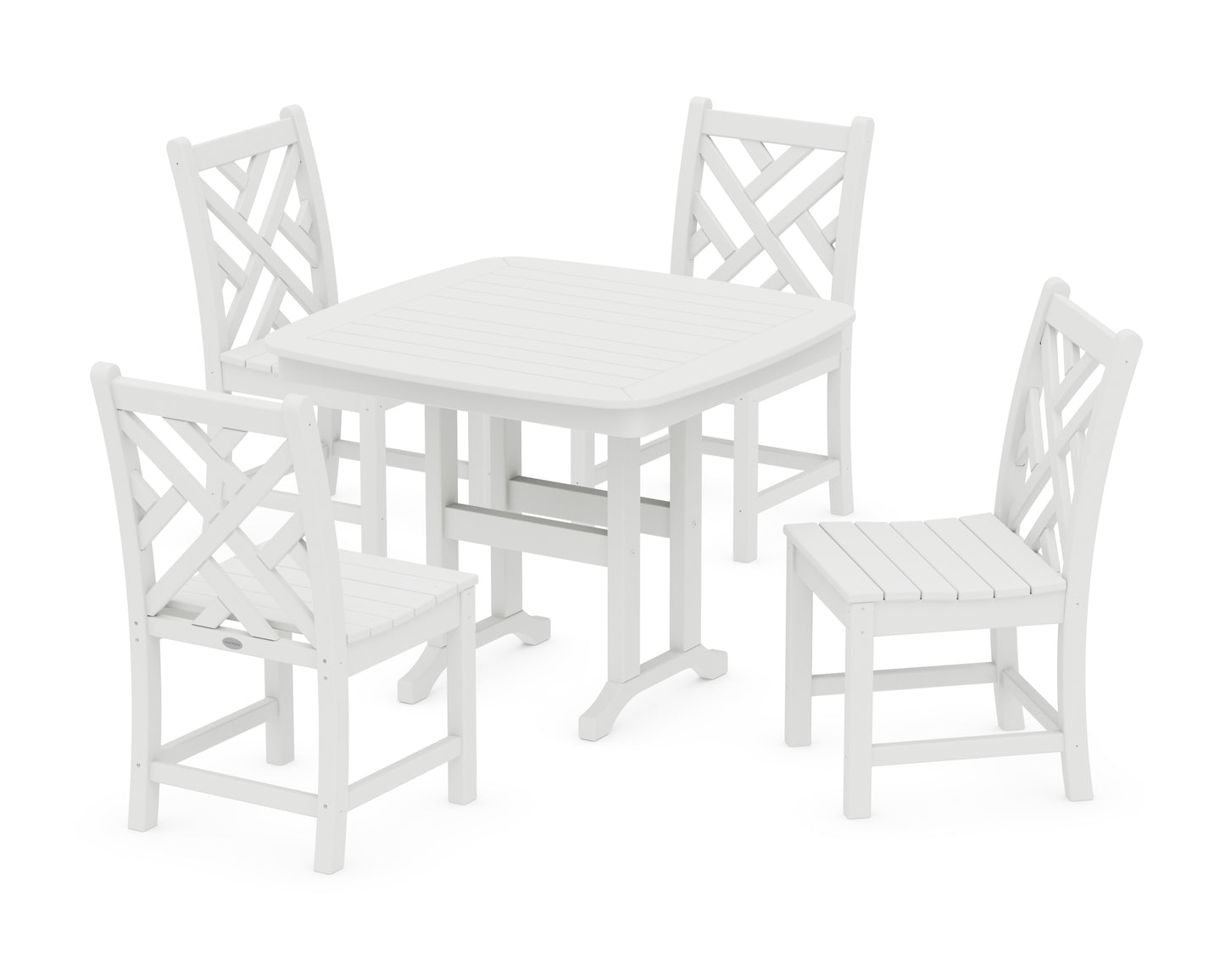 Chippendale 5-Piece Side Chair Dining Set