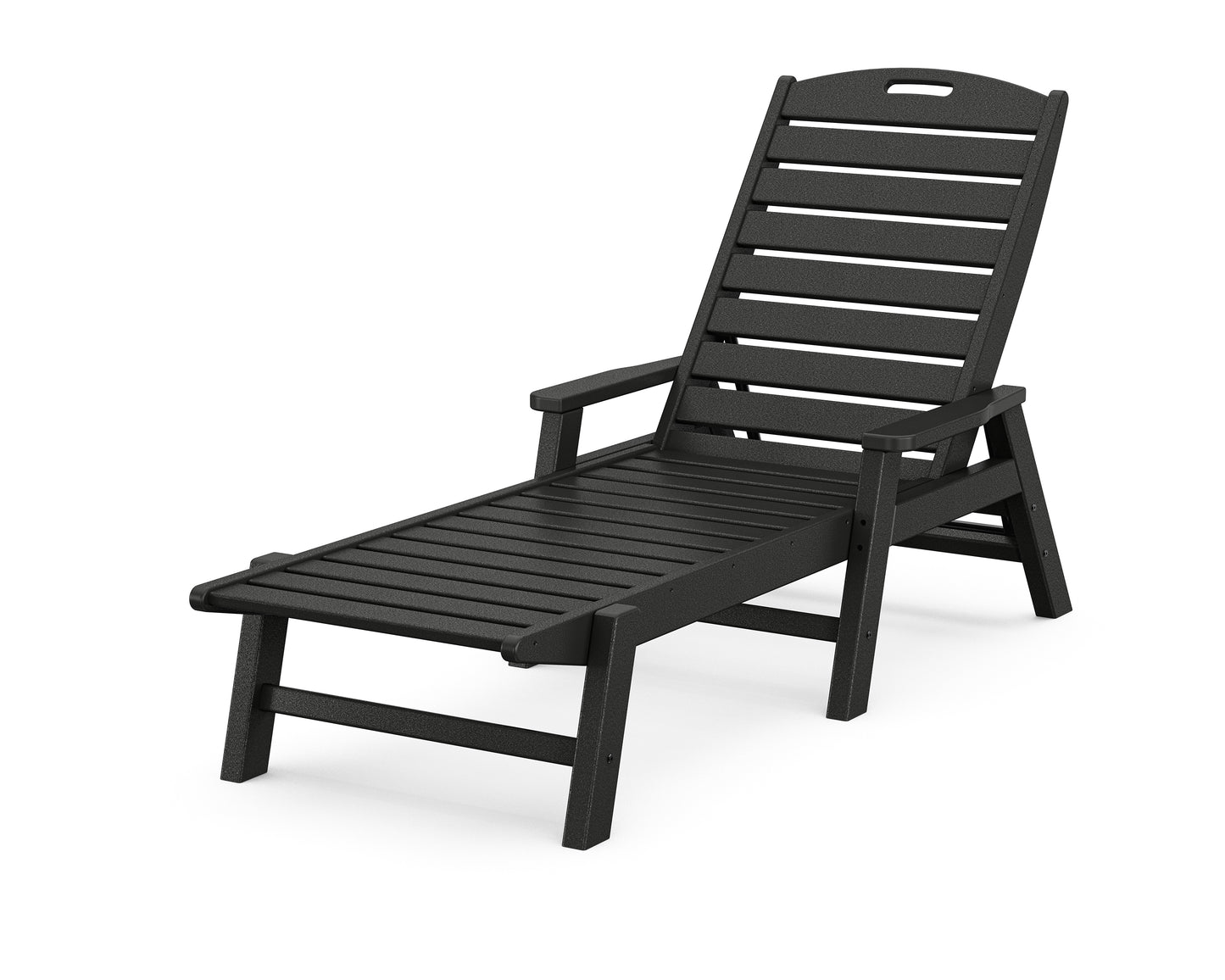 Nautical Chaise with Arms