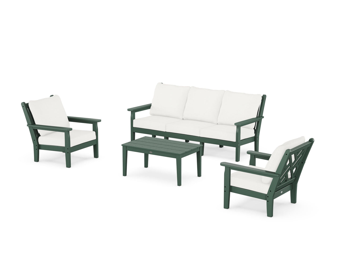 Chippendale 4-Piece Deep Seating Set with Sofa