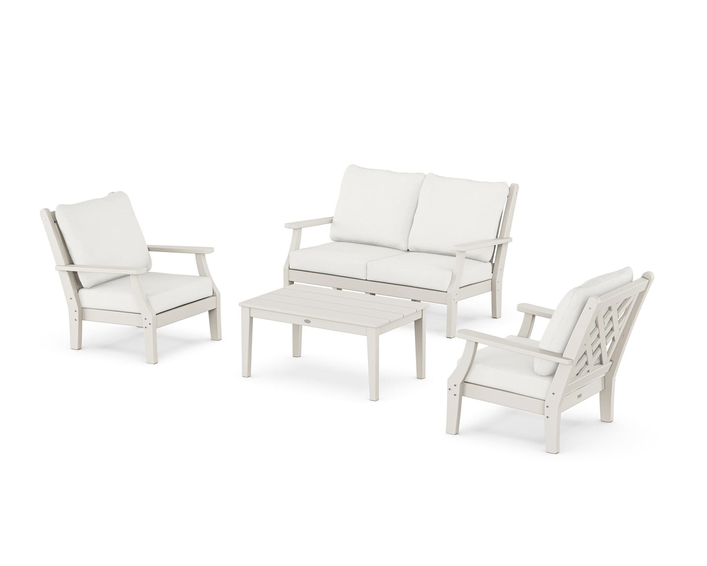 Wovendale 4-Piece Deep Seating Set with Loveseat