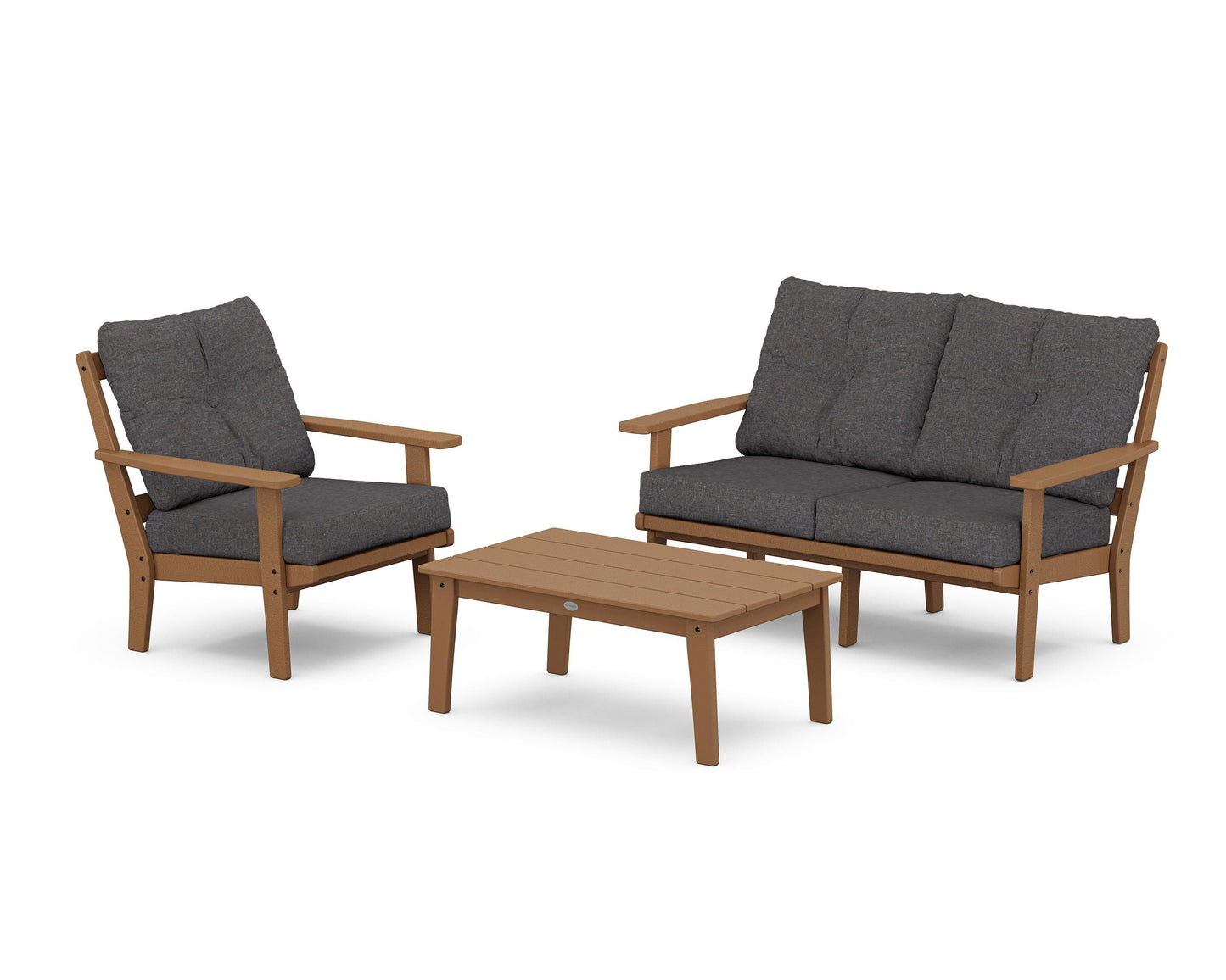 Oxford 3-Piece Deep Seating Set with Loveseat
