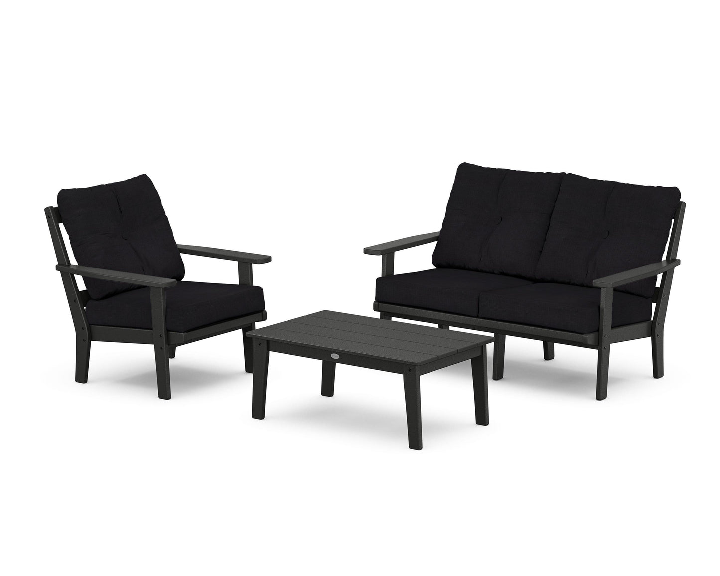 Oxford 3-Piece Deep Seating Set with Loveseat