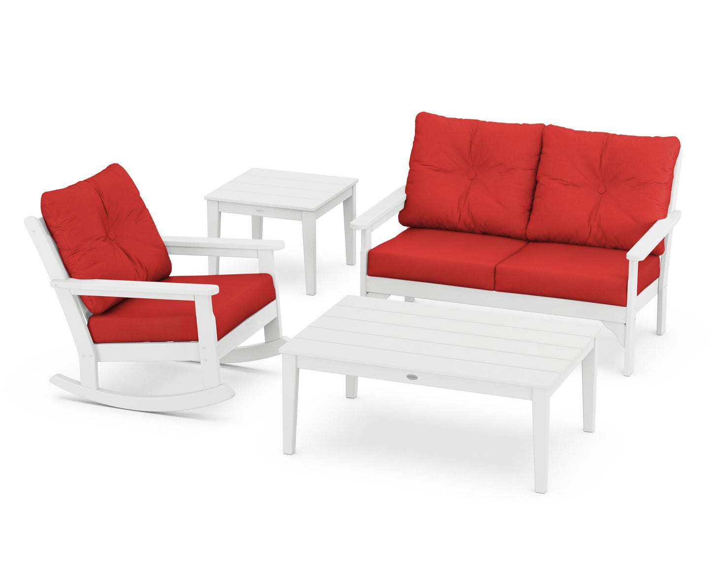 Vineyard 4-Piece Deep Seating Rocker Set