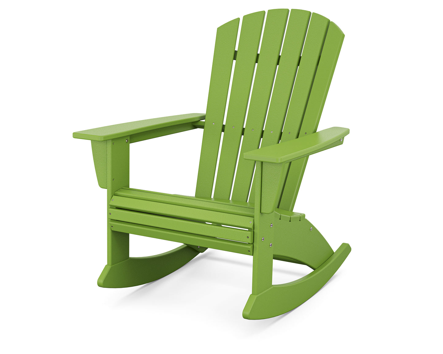 Nautical Curveback Adirondack Rocking Chair