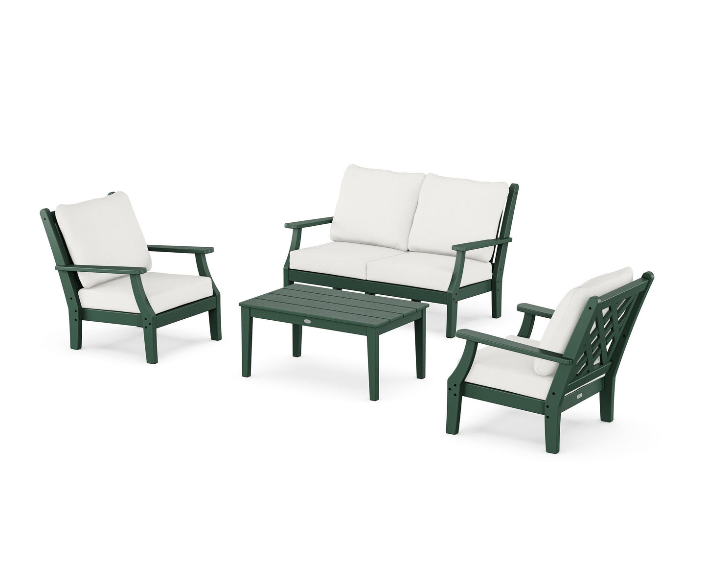 Wovendale 4-Piece Deep Seating Set with Loveseat