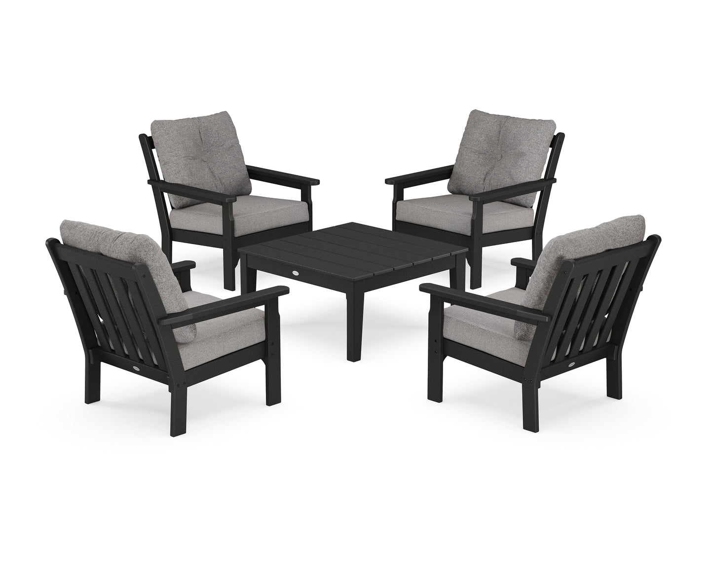 Vineyard 5-Piece Deep Seating Conversation Set