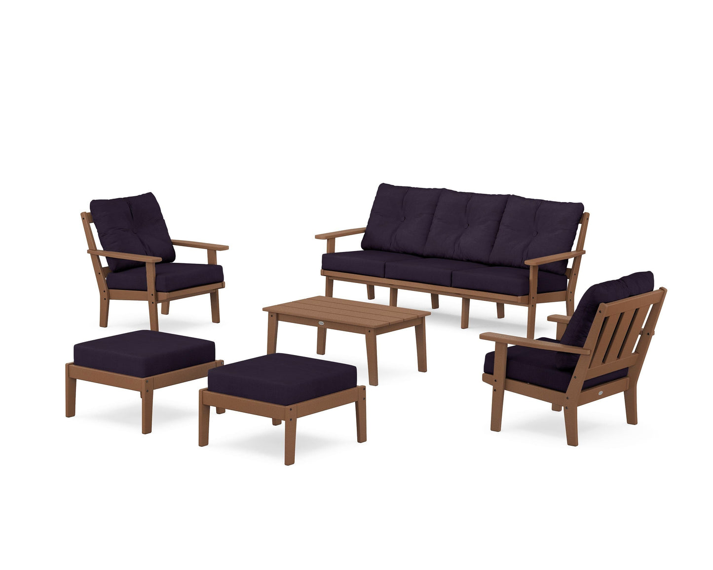 Oxford 6-Piece Lounge Sofa Set
