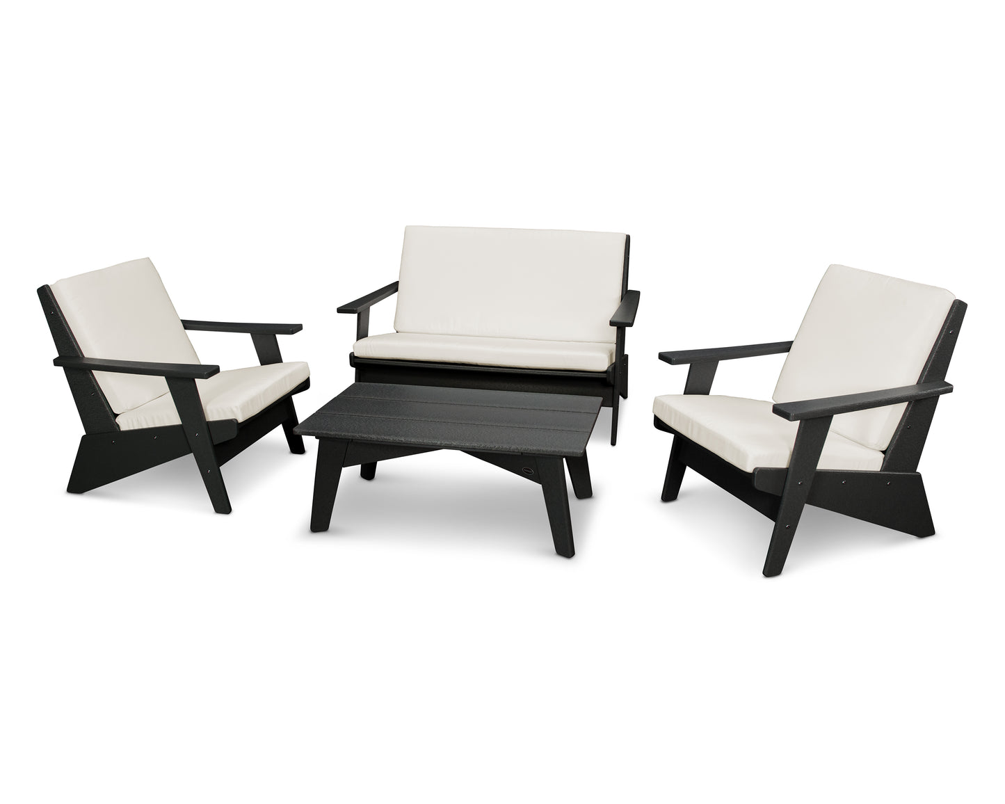 Riviera Modern Lounge 4-Piece Set