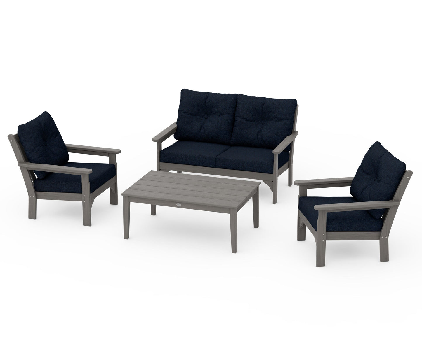 Vineyard 4-Piece Deep Seating Set