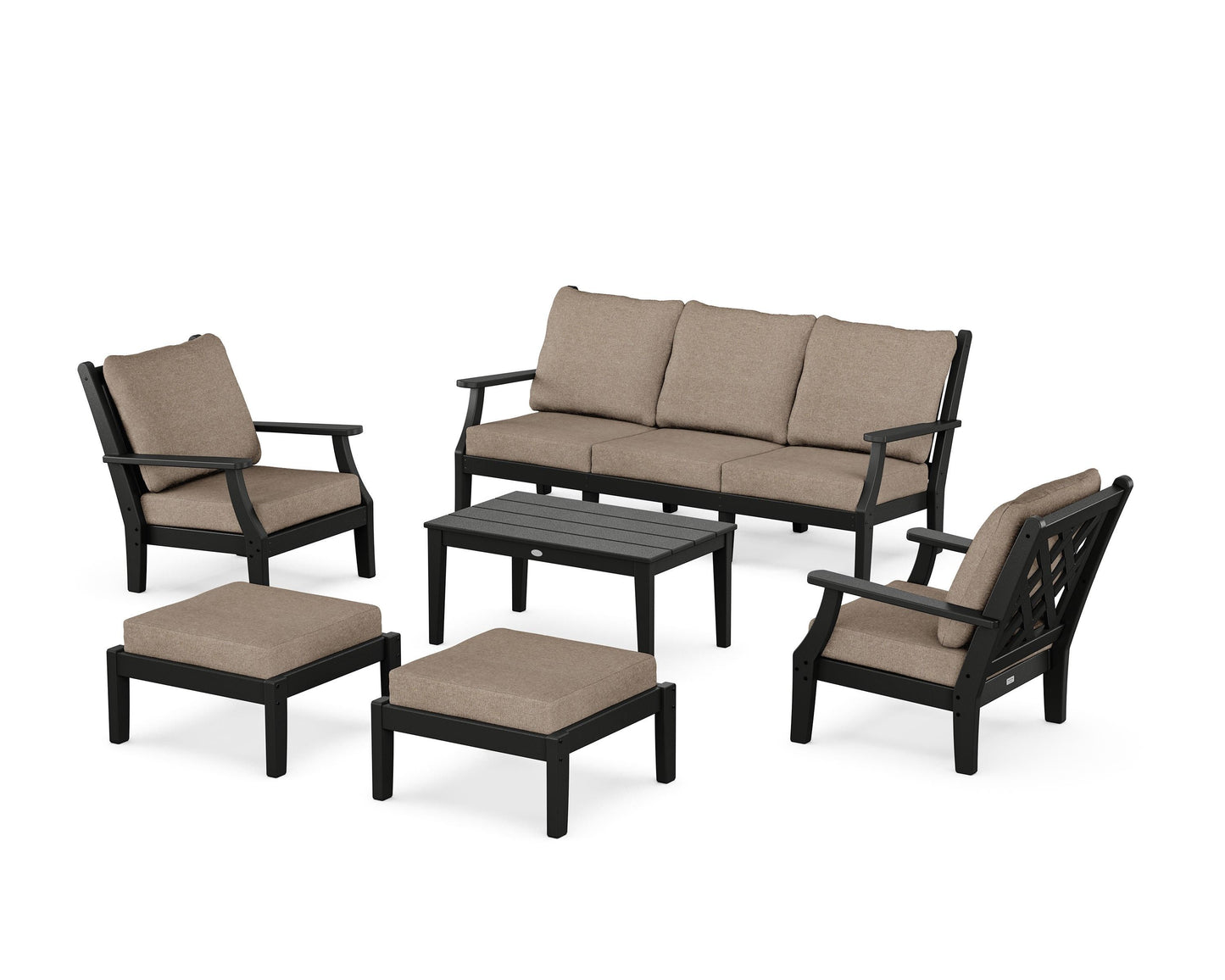 Wovendale 6-Piece Lounge Sofa Set