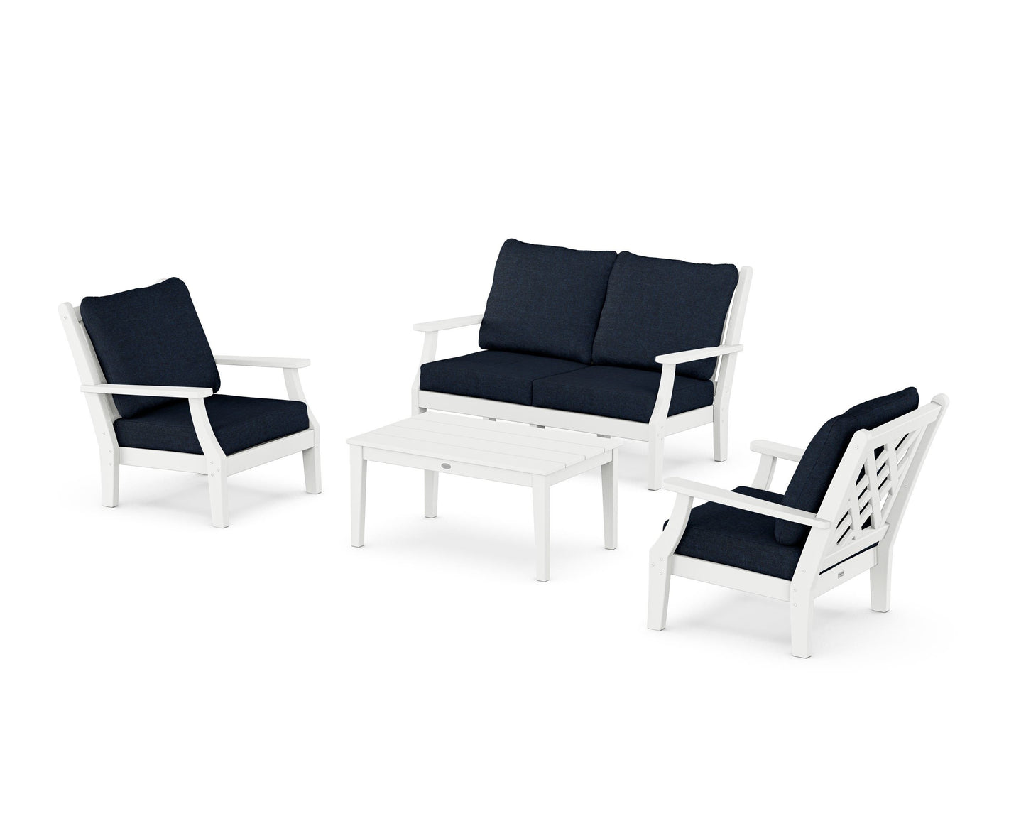 Wovendale 4-Piece Deep Seating Set with Loveseat