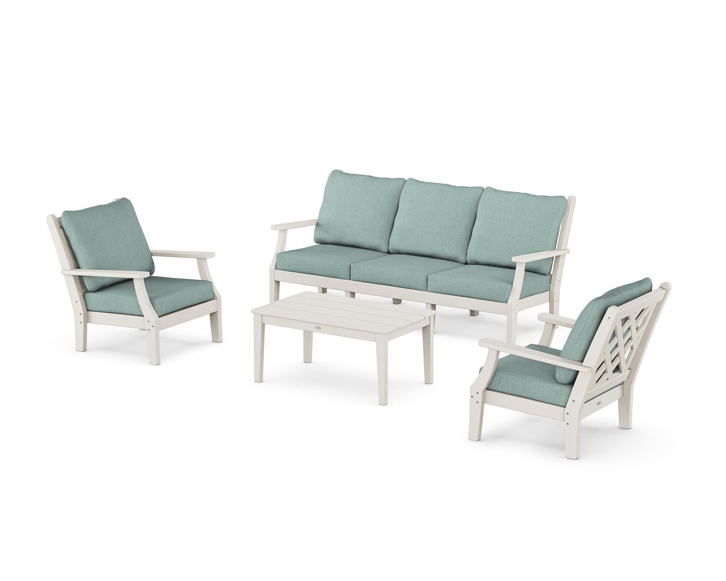 Wovendale 4-Piece Deep Seating Set with Sofa