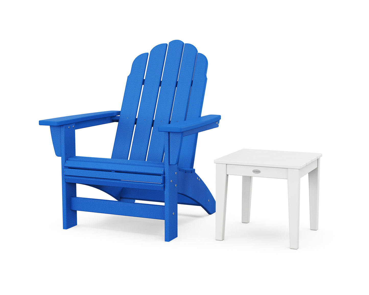 Vineyard Grand Adirondack Chair with Side Table