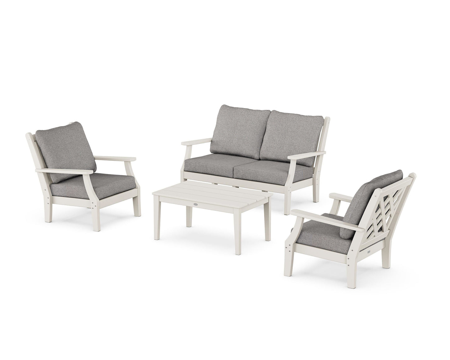 Wovendale 4-Piece Deep Seating Set with Loveseat
