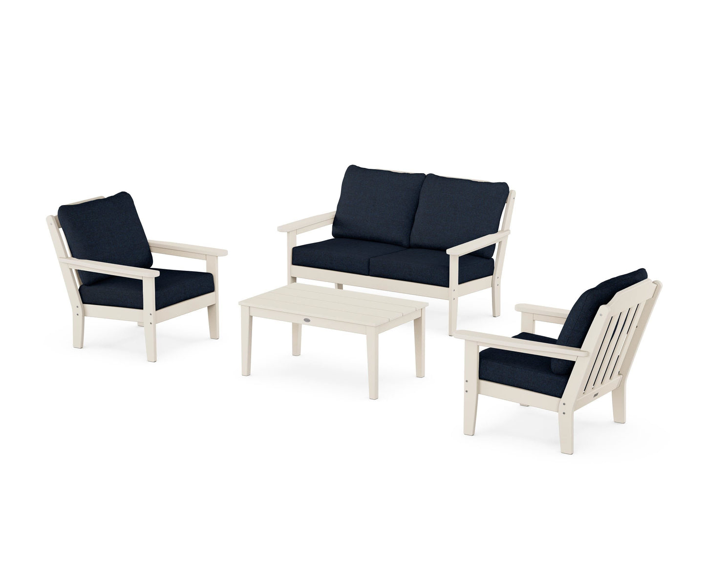 Cottage 4-Piece Deep Seating Set with Loveseat
