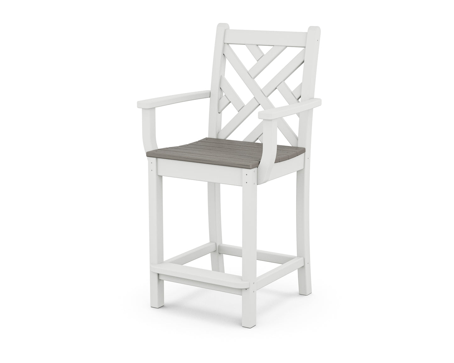 Chippendale Counter Arm Chair