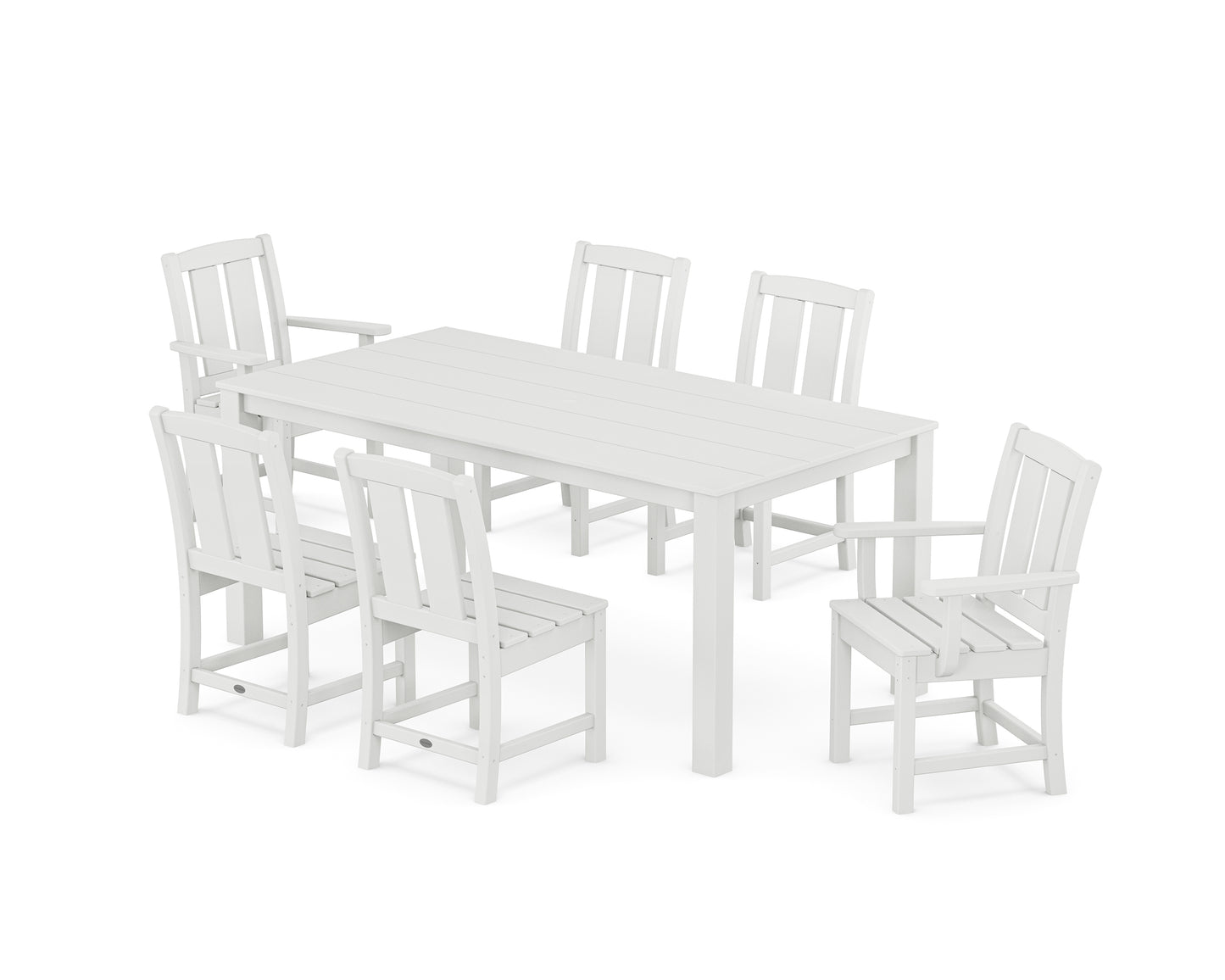 Mission 7-Piece Parsons Dining Set