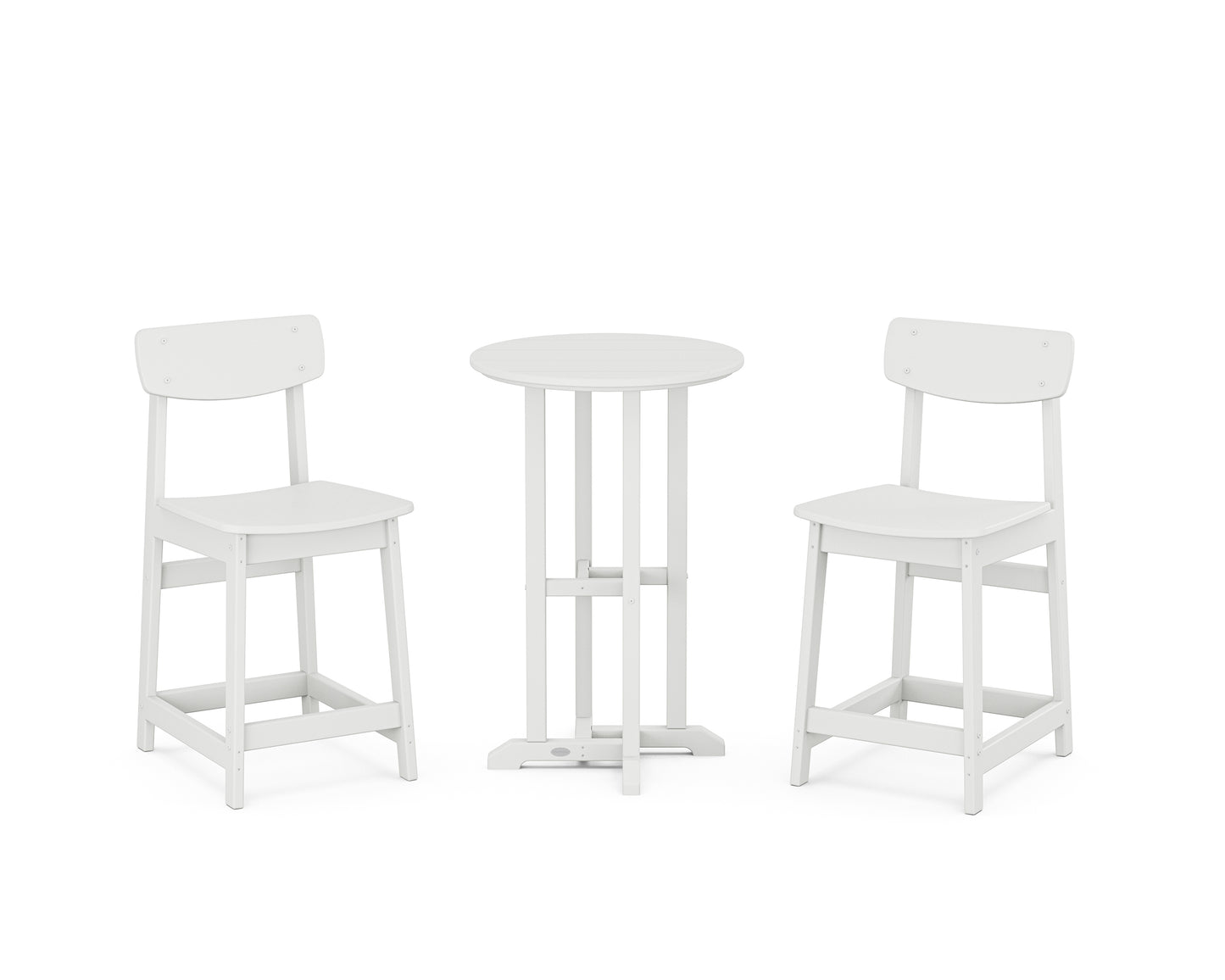 Modern Studio Urban Chair 3-Piece Bistro Counter Set