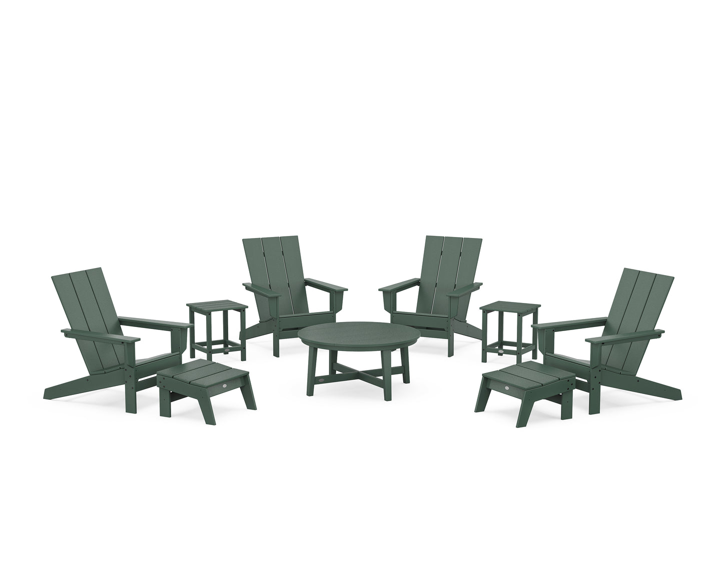 Modern Studio Adirondack 9-Piece Conversation Set