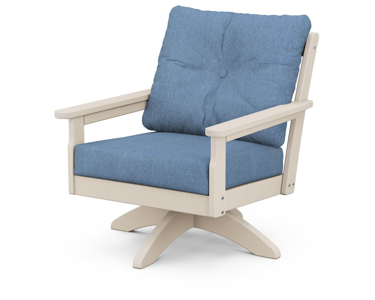 Vineyard Deep Seating Swivel Chair