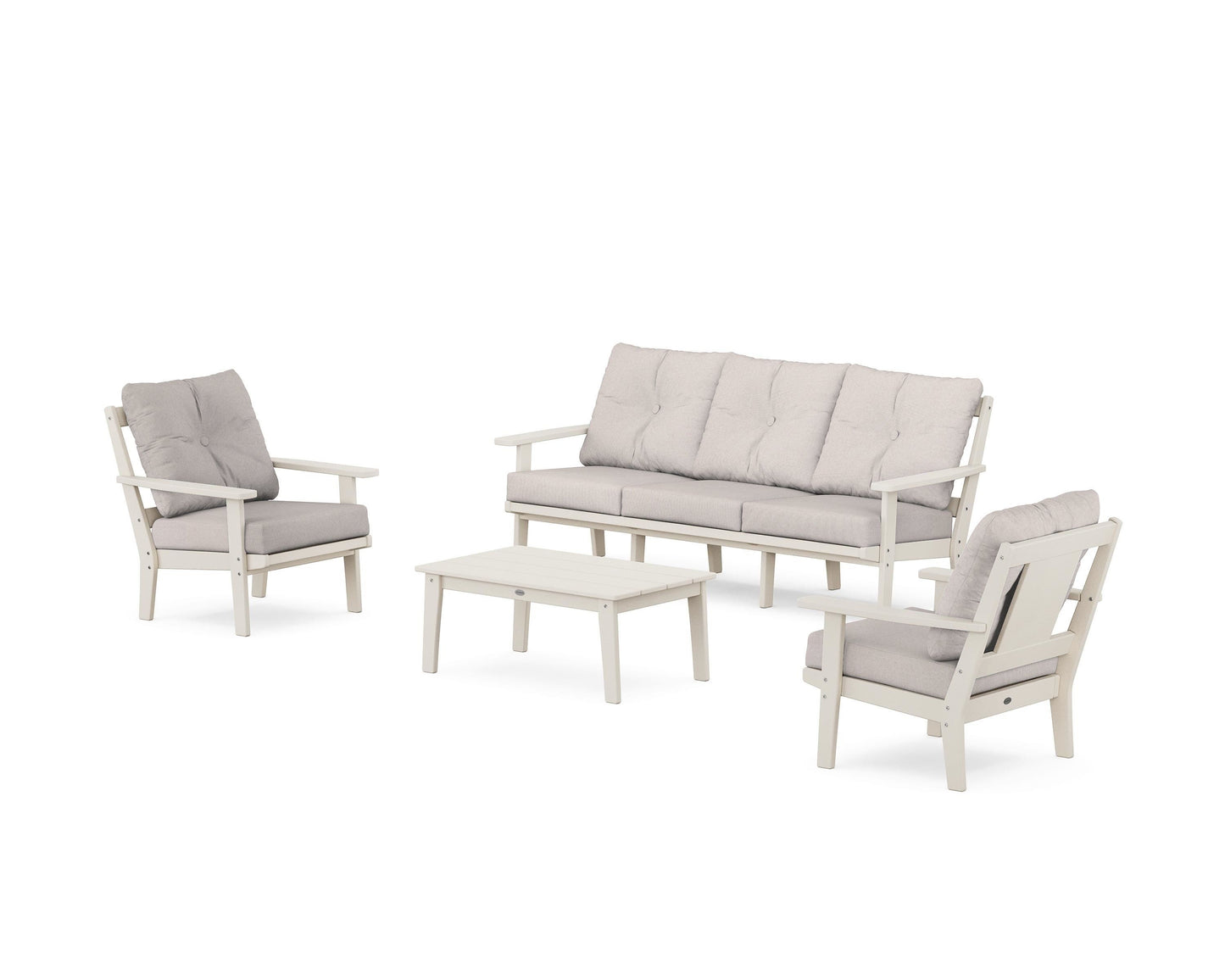 Prairie 4-Piece Deep Seating Set with Sofa