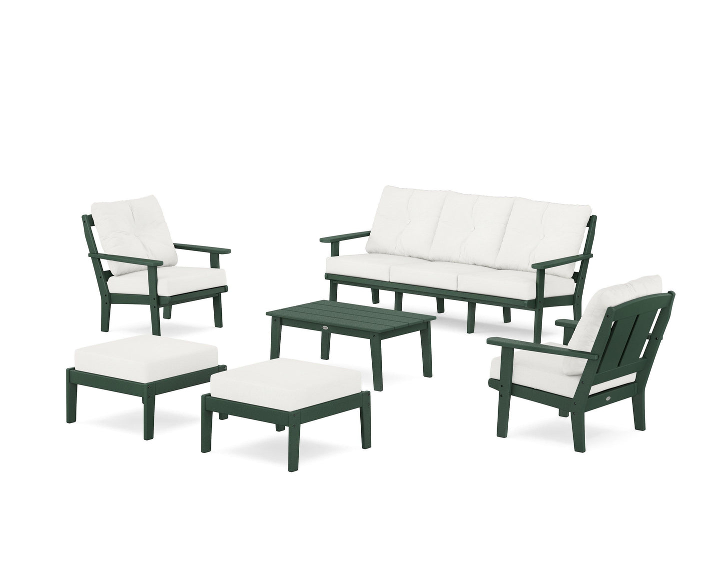 Mission 6-Piece Lounge Sofa Set