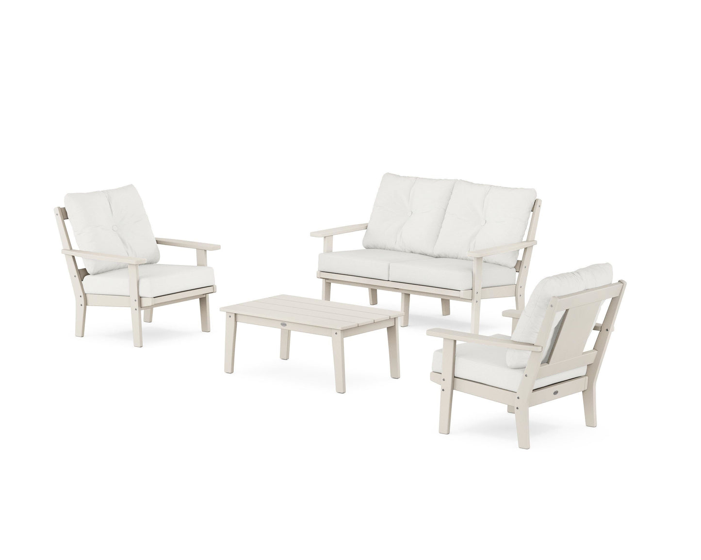 Prairie 4-Piece Deep Seating Set with Loveseat