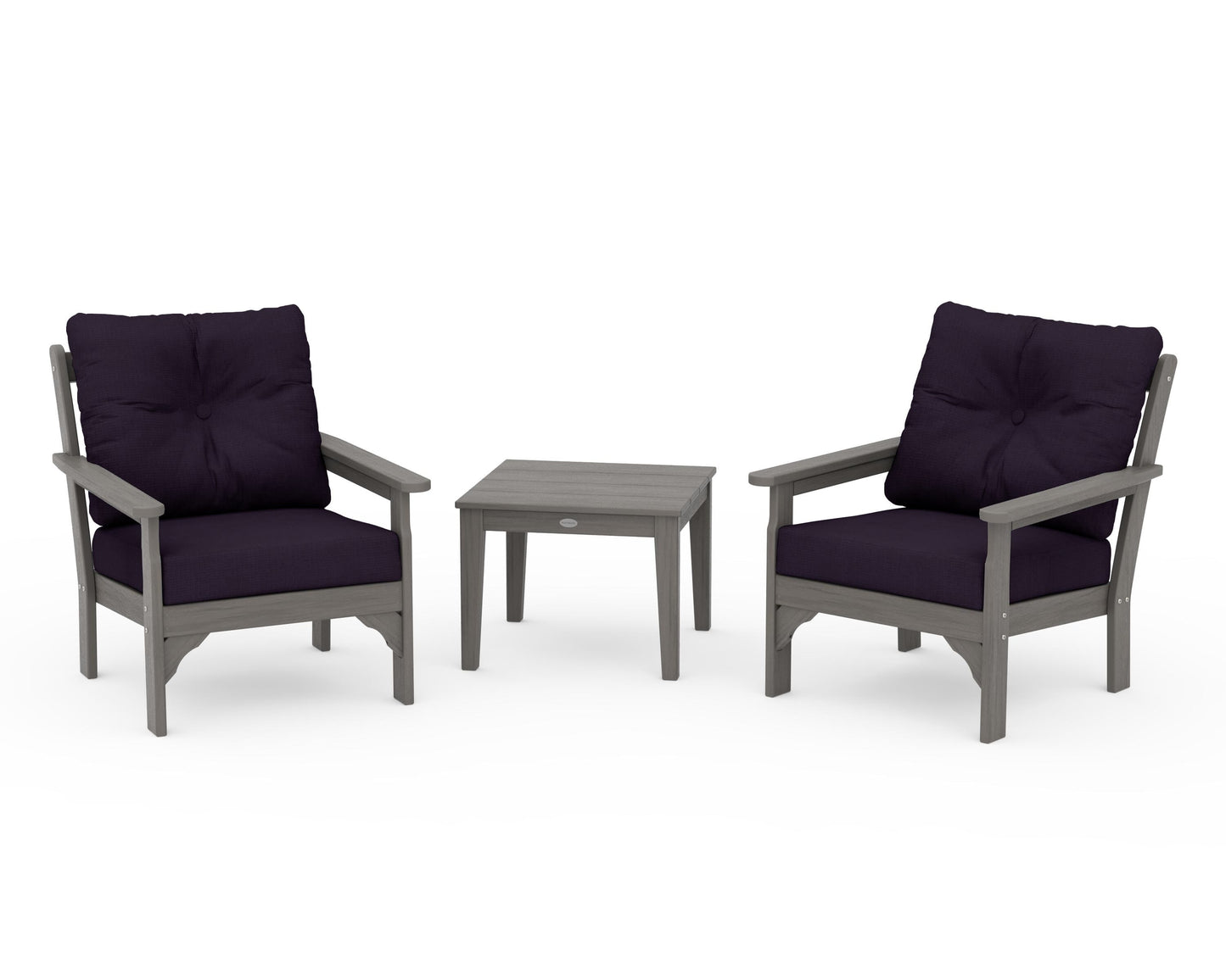 Vineyard 3-Piece Deep Seating Set